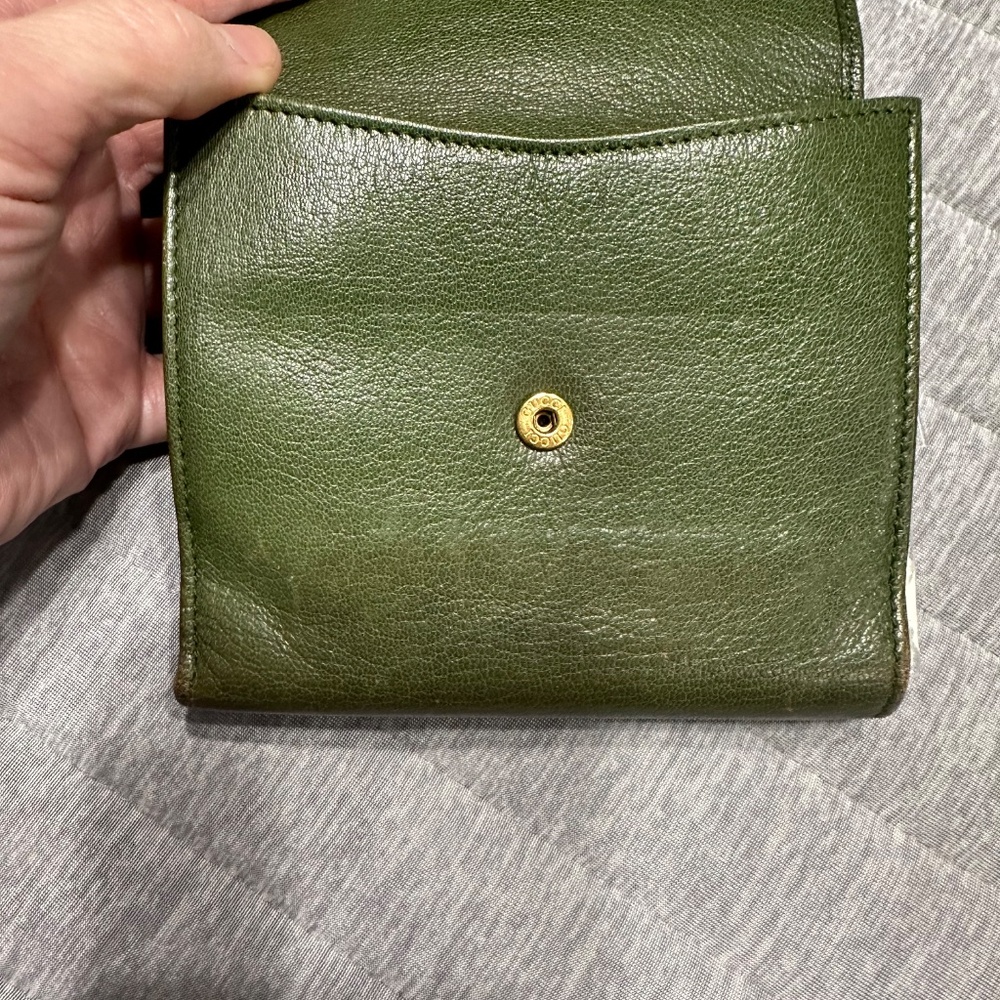 Gucci Studded Interlocking GG compact wallet with COA - Picture 6 of 13